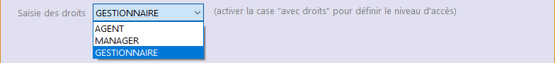 Définition des types d&#8217;absence et d&#8217;événements